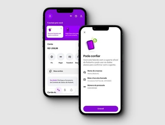 O Chamada Verificada. (Imagem: NuBank)