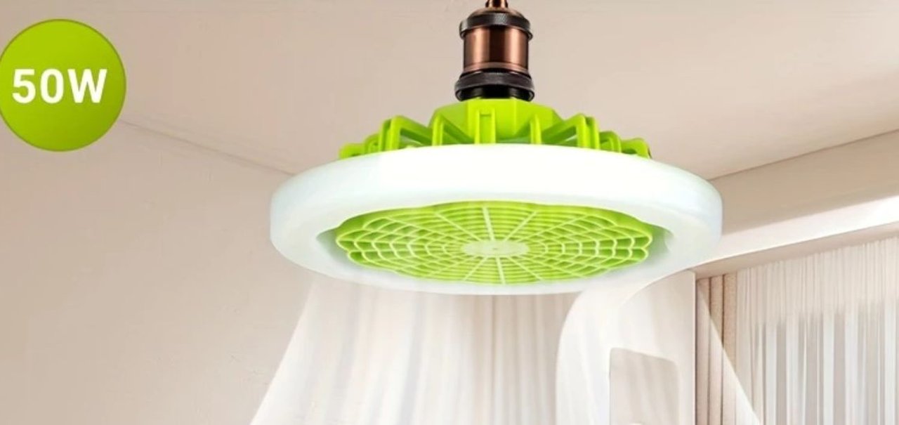 Ventilador ou UFO? Modelo com formato diferentão é sucesso na Shopee; veja!