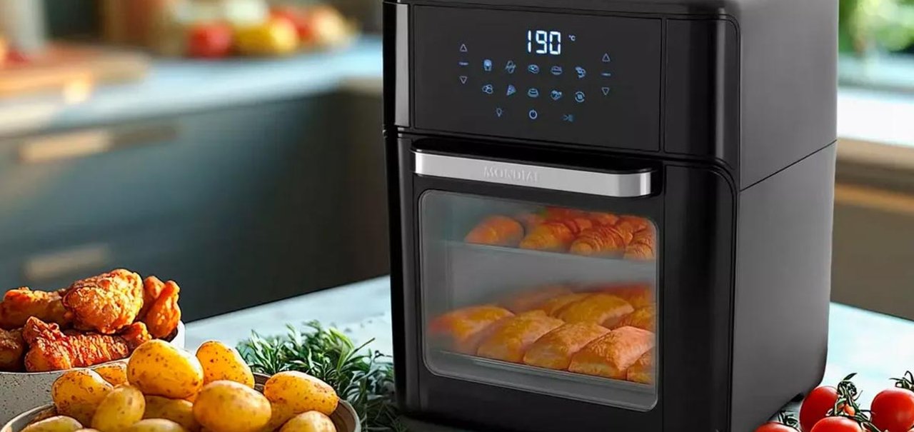 Air Fryer Oven: ofertas de Natal com até 45% OFF no Mercado Livre