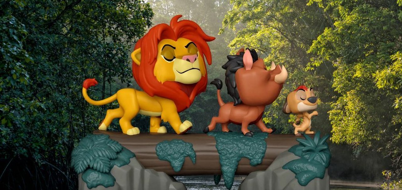 Funko Pop! O Rei Leão: Simba, Pumba, Rafiki e outros personagens para colecionar