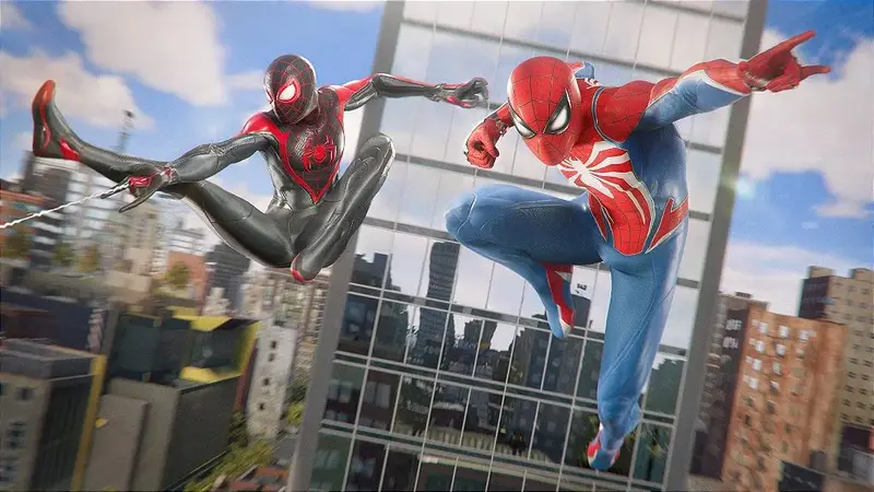 Outro aguardado port de PC deste mês é Marvel's Spider Man 2!