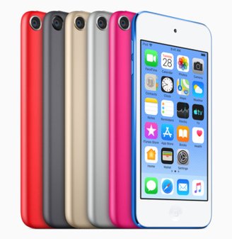 A linha iPod touch é quase um iPhone em forma e recursos. (Imagem: Apple/Divulgação)