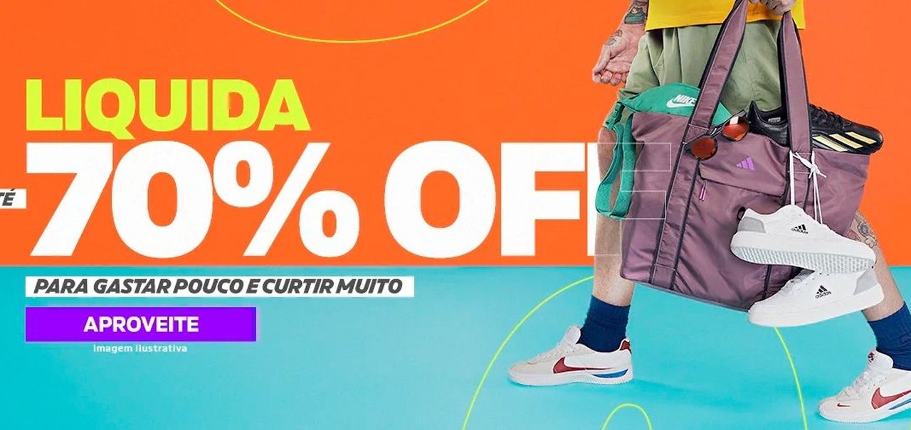 Liquidação da Netshoes traz tênis Adidas, Nike, Fila e mais com até 53% Off e entrega rápida; confira