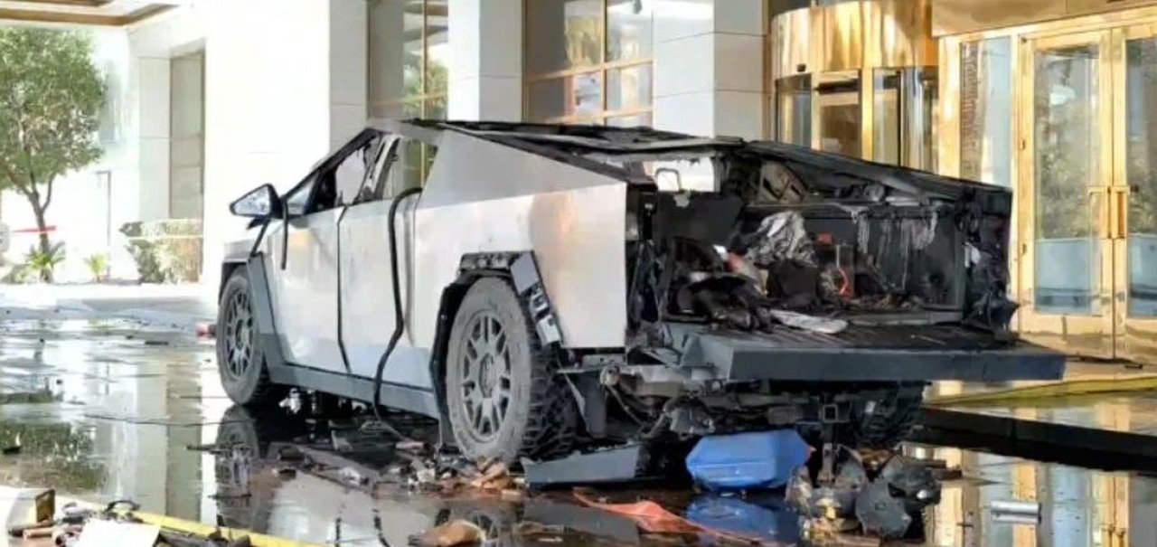 Tesla Cybertruck explode em frente a hotel de Trump  em Las Vegas; o que já se sabe?