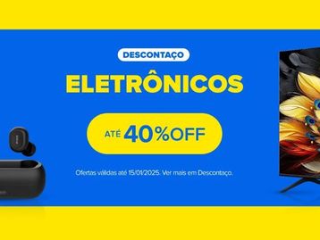 Descontaço do Mercado Livre: celular Samsung, Smart TVs e mais com até 70% OFF