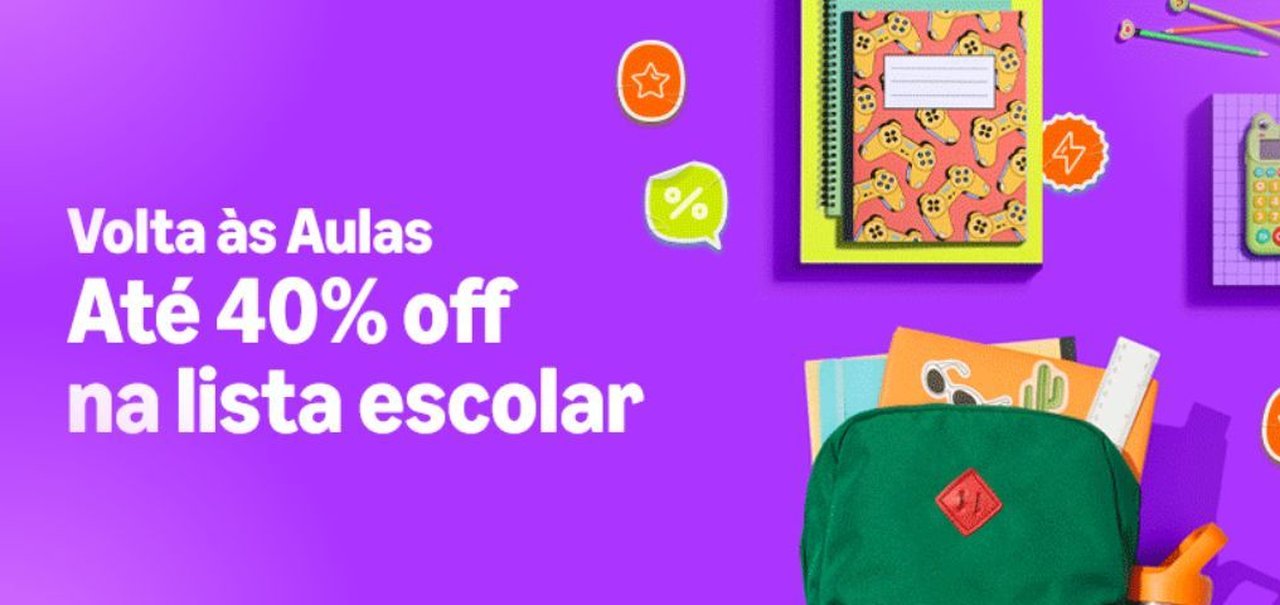 Volta às aulas com 40% off na Amazon: confira lista com lápis, canetas, cadernos e mais 