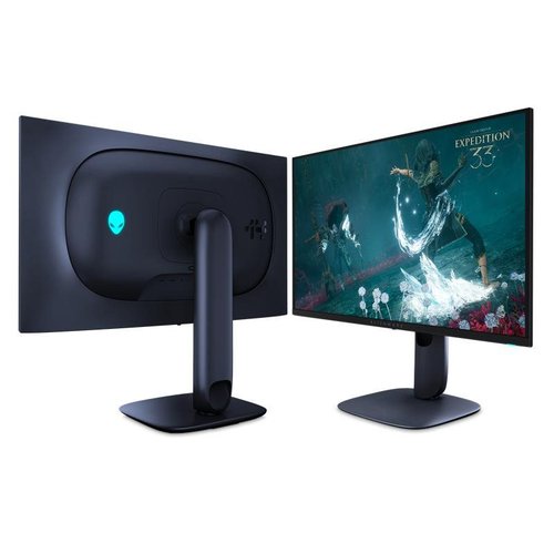 Novo monitor da Alienware tem design menos bruto que o convencional (Imagem: Dell)