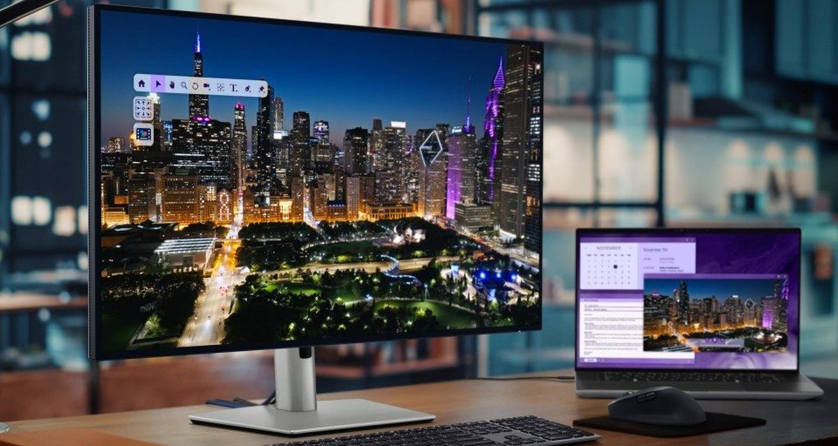 Dell revela monitores UltraSharp e Alienware 4K com tela QD-OLED na CES 2025