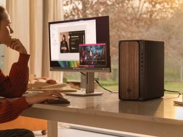 HP revela computadores OmniDesk que levam madeira no visual