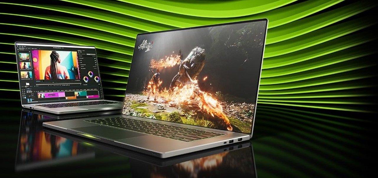 Nvidia revela as novas GeForce RTX 5000 para notebooks