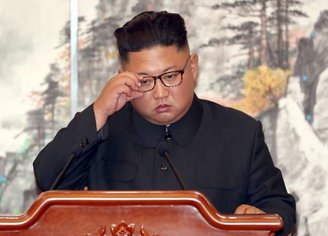 Kim Jong-Un aprovou o lançamento do míssil hipersônico da Coreia do Norte. (Imagem: Getty Images/Reprodução)