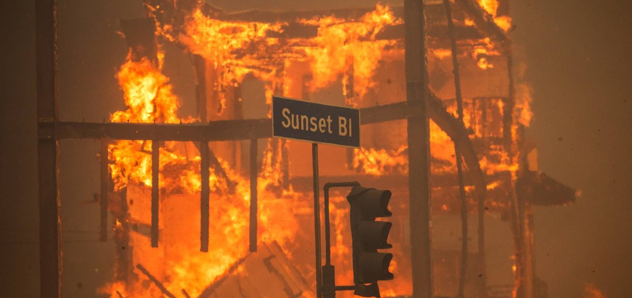 Hollywood em chamas: Incêndio em Los Angeles paralisa indústria de filmes e séries