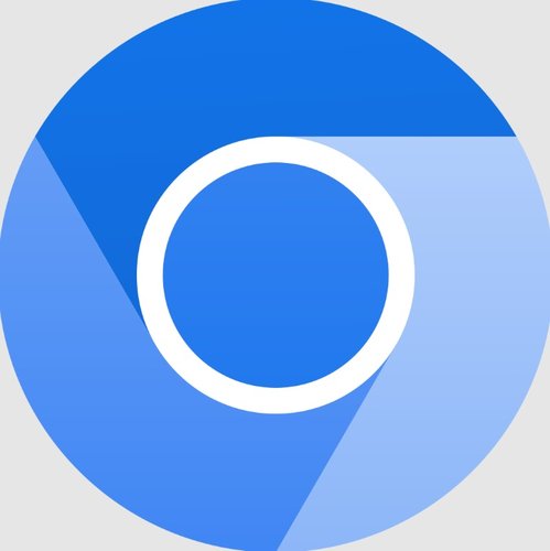 A logo do Chromium usa a forma do Chrome, mas com tons neutros de azul. (Imagem: Google/Divulgação)