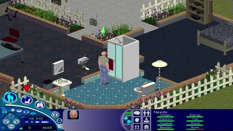 É impossível não sentir nostalgia com o primeiro The Sims