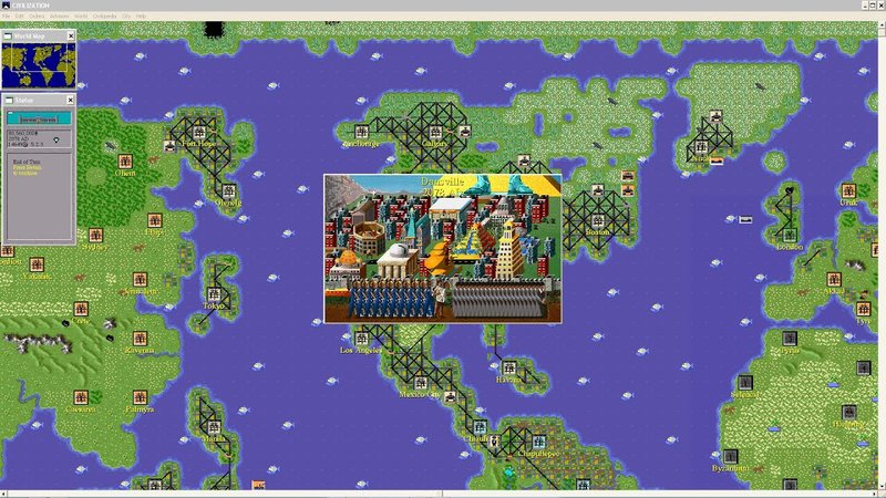 Outra franquia famosa que não disponibiliza seu primeiro game é o Sid Meier's Civilization