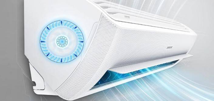 O modelo Wind-Free da Samsung é uma das opções econômicas para quem quer comprar um ar-condicionado. (Fonte: Samsung/Divulgação)