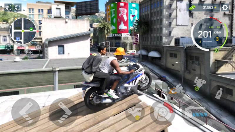 Real Motocycle Driving Game 3D.