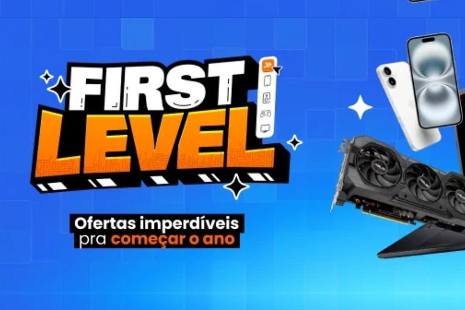 Imagem de First Level no KaBuM! traz notebook, PC Gamer e mais para seu Setup com até 60% OFF; aproveite 