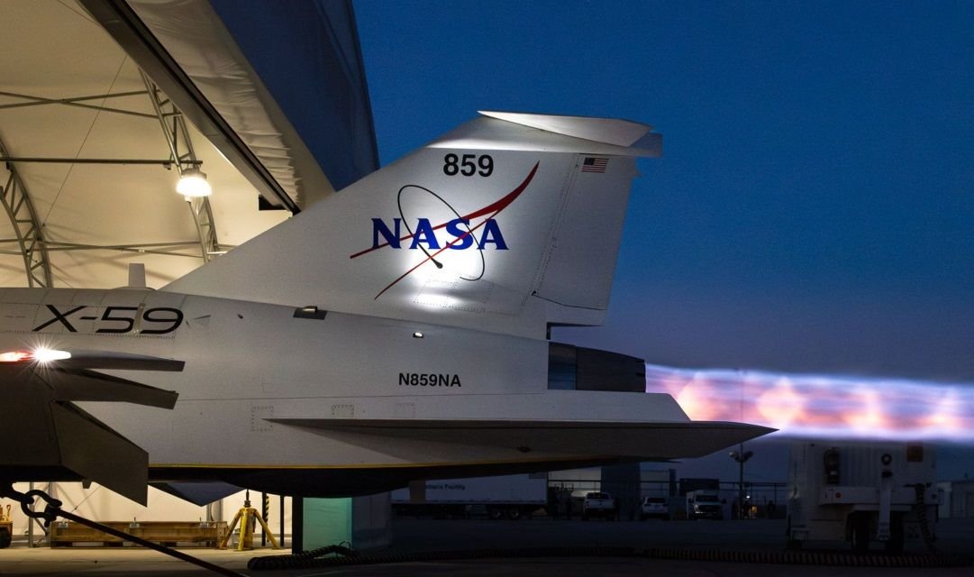 Imagem de Avião supersônico 'silencioso' da Nasa entra em teste finais antes de voar