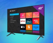 Smart TV 40'' AOC por menos de R$1.230 na Shopee; veja oferta