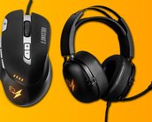 Avell lança mouse e headset Volcano entrada com preços competitivos 
