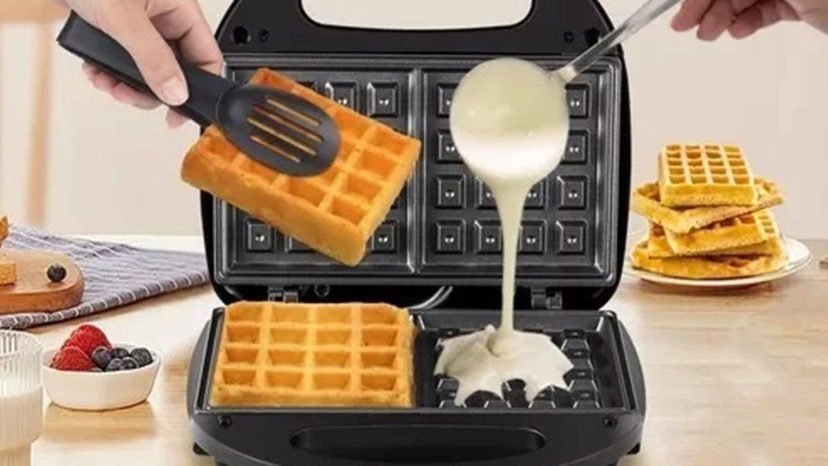 Imagem de Máquina de sanduiches, donuts e waffles na Shopee: confira o portátil que tem feito sucesso em promoção