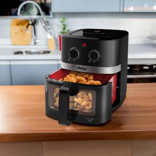 Imagem de Philco lança air fryer com cesto ‘gigante’, visor transparente e revestimento que não gruda