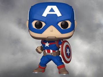 Funko Pop! Capitão América: versões de Steven Rogers e Sam Wilson a partir de R$ 73