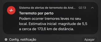 Alerta terremoto