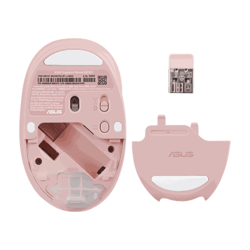 Interior do mouse perfumado da Asus