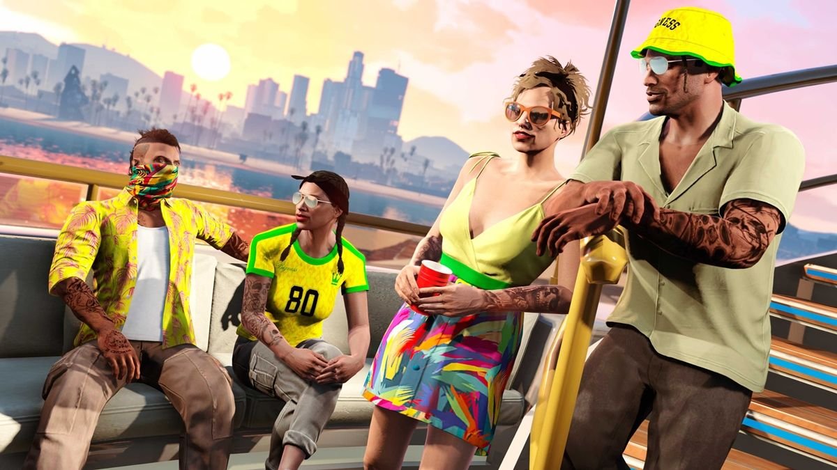 Imagem de atualização do GTA Online