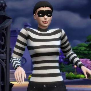 Imagem de The Sims 4 traz de volta icônico ladrão da franquia após 11 anos; Veja o que ele faz!