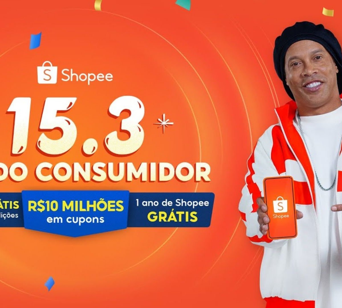 Dia do Consumidor da Shopee terá R$ 10 milhões em descontos, frete grátis e sorteios