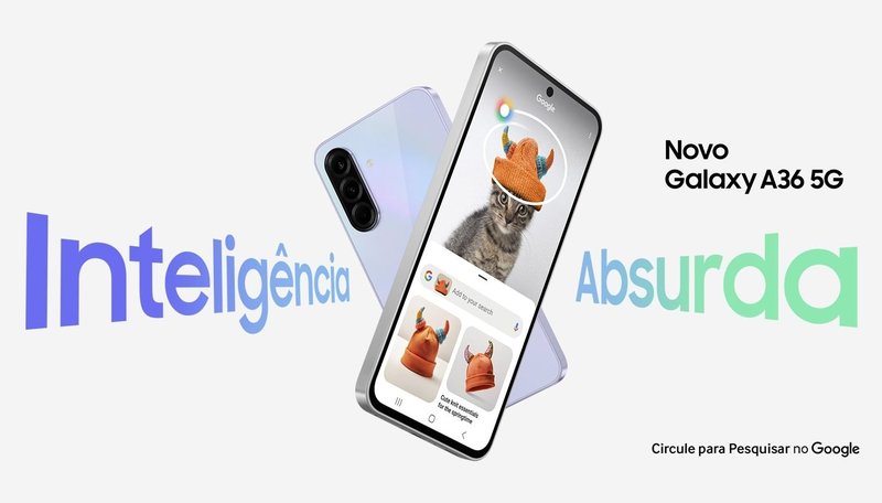 Banner comercia de IA nos Galaxy A