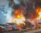 Protestos incendeiam Tesla e ações caem - Coluna do The BRIEF