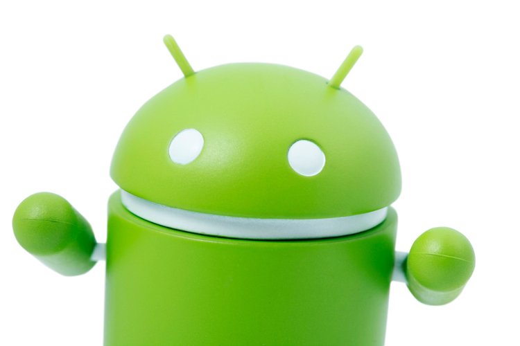 Foto do mascote do Android