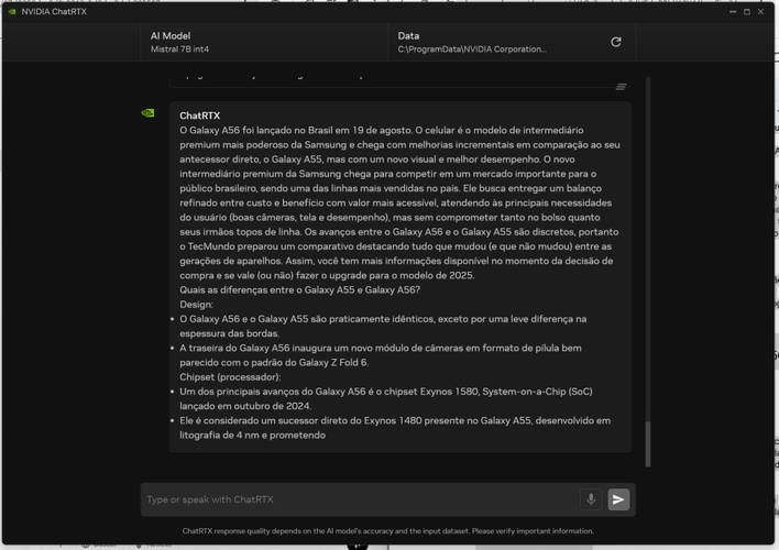 Print do ChatRTX