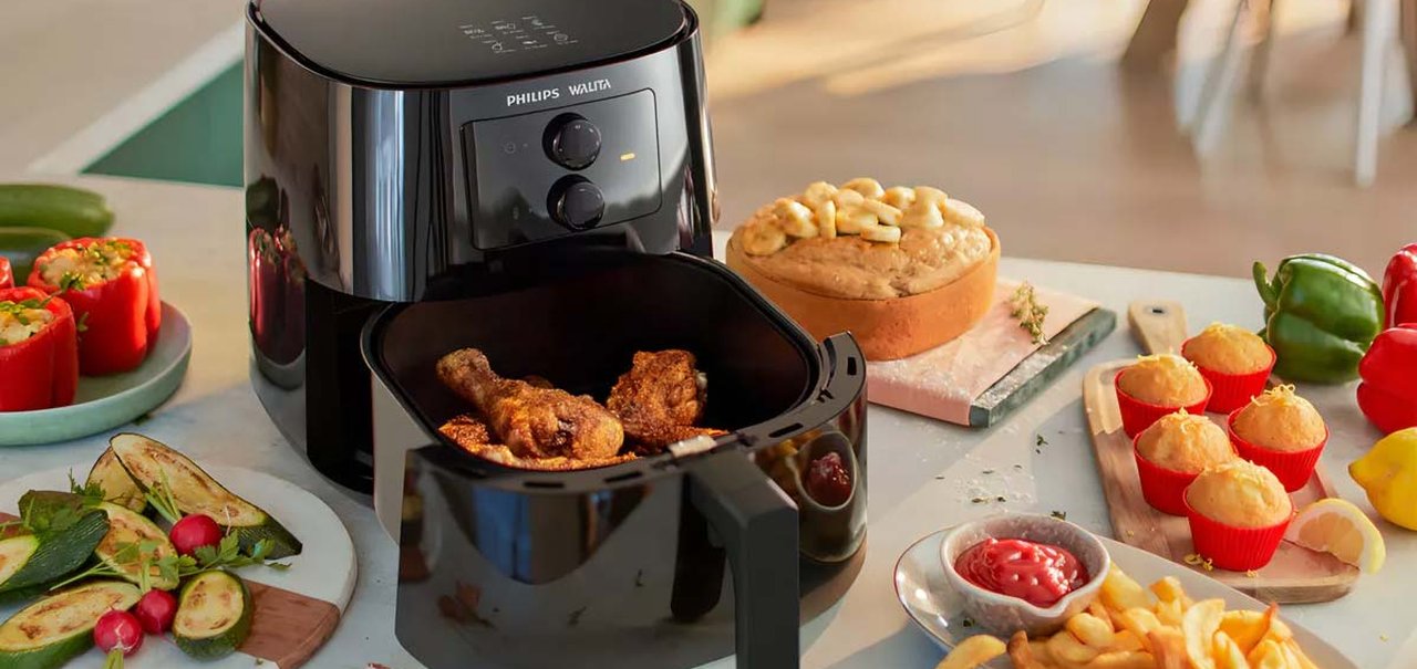 15 Air Fryers para garantir com desconto no PIX; confira opções Britânia, Philips e mais