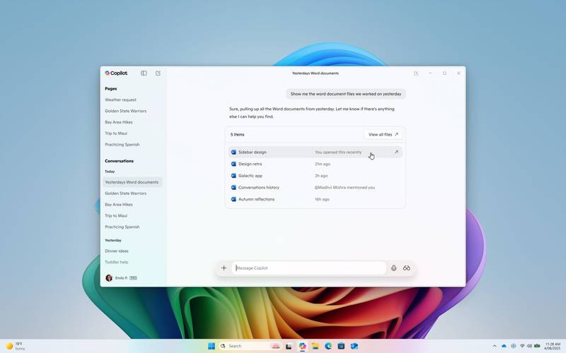 File Search do Microsoft Copilot