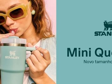 Novo Copo Stanley Quencher: conheça a versão mini do modelo mais famoso da marca