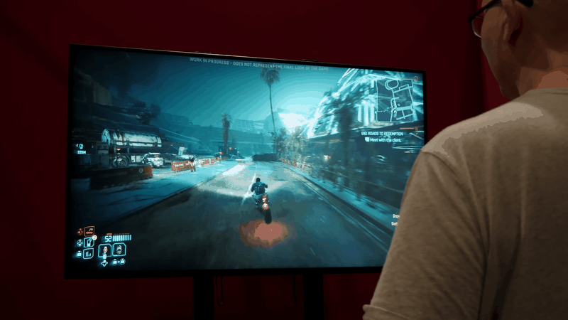 Cyberpunk 2077 rodando no Nintendo Switch 