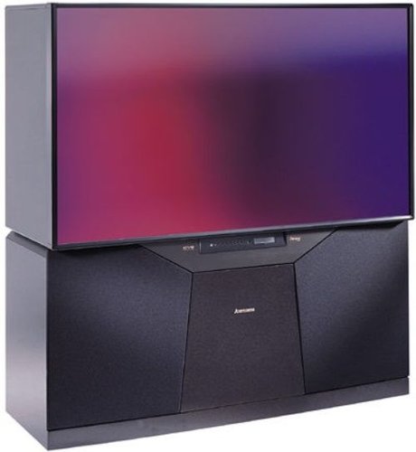 Um televisor de projeção da Mitsubishi.