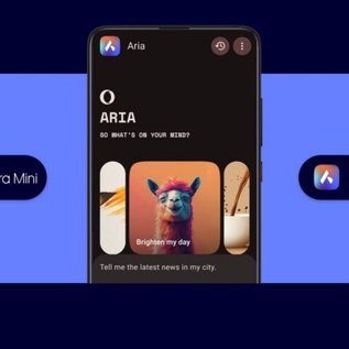 Imagem de Navegador Opera Mini ganha integração com a IA Aria