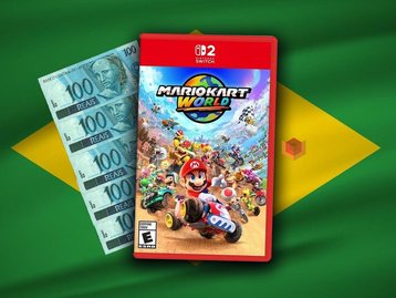 Preço oficial de Mario Kart World no Brasil será de R$ 500! Veja valores dos jogos de Switch 2