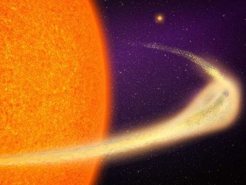Planeta possui cauda gigantesca causada por oceanos de magma; entenda