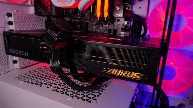 Suporte da AORUS Radeon RX 9070 XT