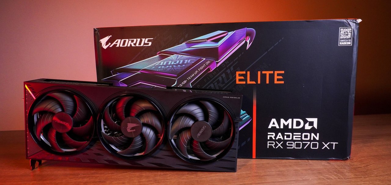 AORUS Radeon RX 9070 XT Elite mostra muita potência e empolga! Veja Review com testes AORUS Radeon RX 9070 XT Elite mostra muita potência e empolga! Veja Review com testes