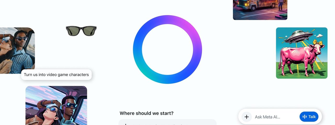 Imagem de: Meta AI, chatbot com IA do WhatsApp, agora tem app próprio para Android e iOS