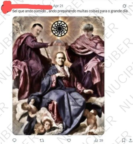 Homem preso por apologia ao nazismo