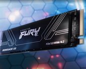 Renegade G5: Kingston lança no Brasil SSD com velocidades altíssimas de leitura e gravação